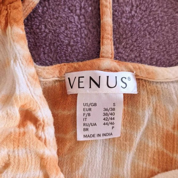 Tie Die Open Back Blouse - Picture 4 of 5